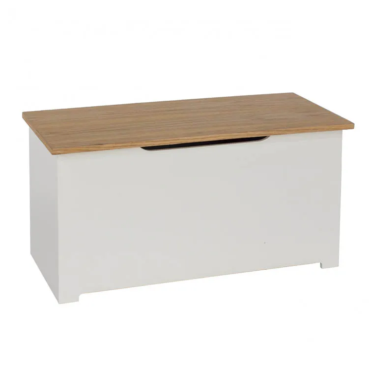 Core Products Core Colorado White and Oak Blanket Box