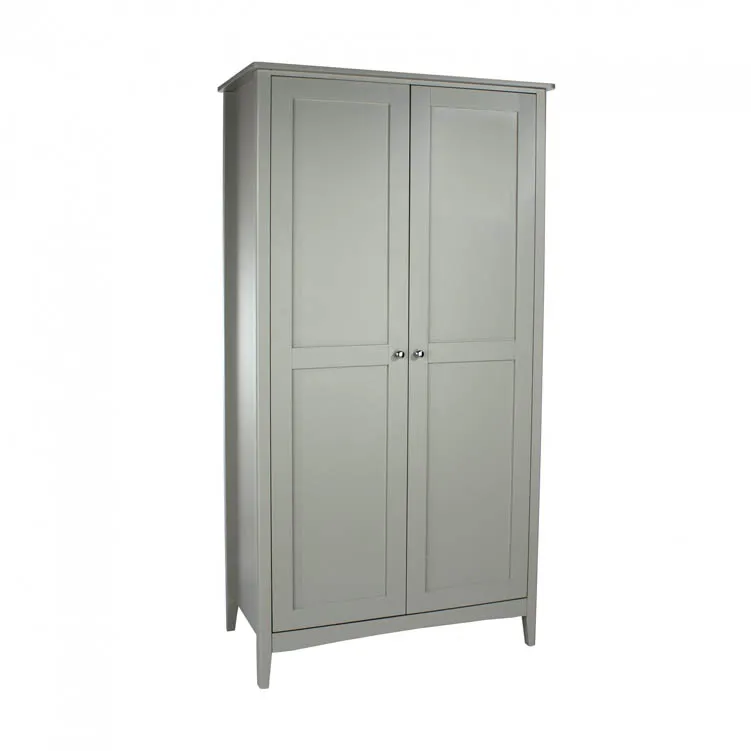 Core Products Core Como Light Grey 2 Door Wardrobe