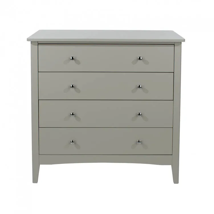 Core Products Core Como Light Grey 4 Drawer Chest of Drawers