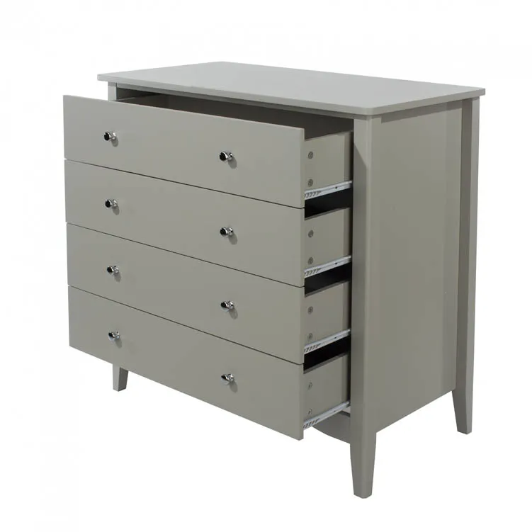 Core Products Core Como Light Grey 4 Drawer Chest of Drawers