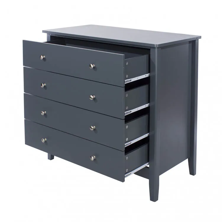 Core Products Core Como Midnight Blue 4 Drawer Chest of Drawers