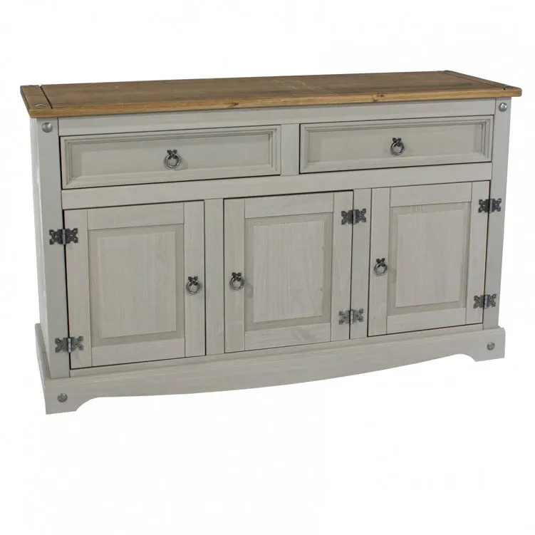 Core Products Core Corona Grey and Pine Medium Sideboard