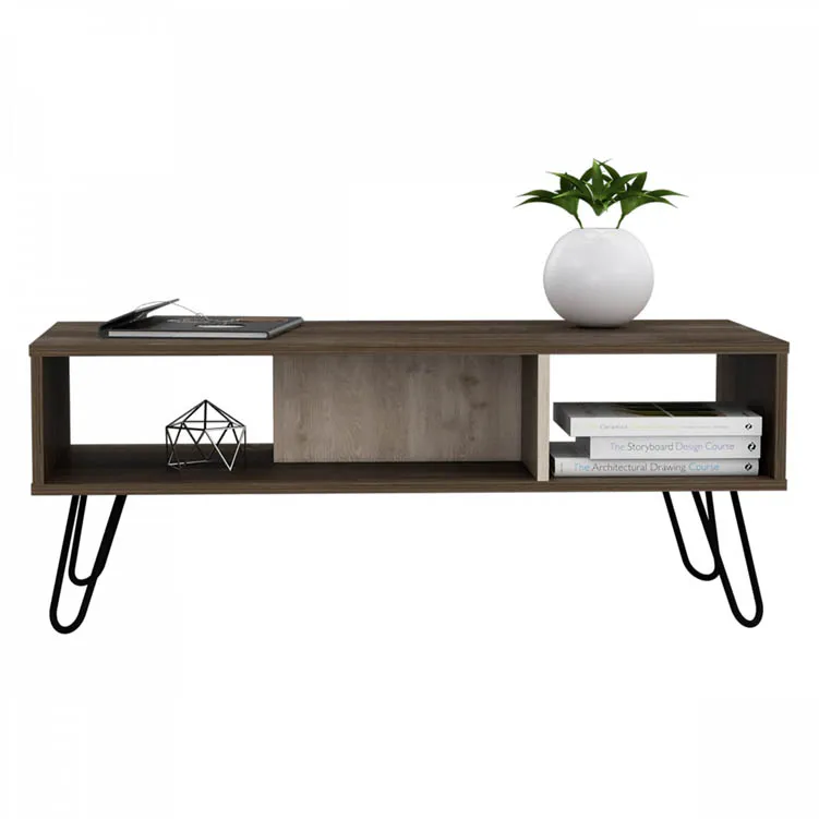 Core Products Core Nevada Smoked Oak and Grey Oak Effect Coffee Table