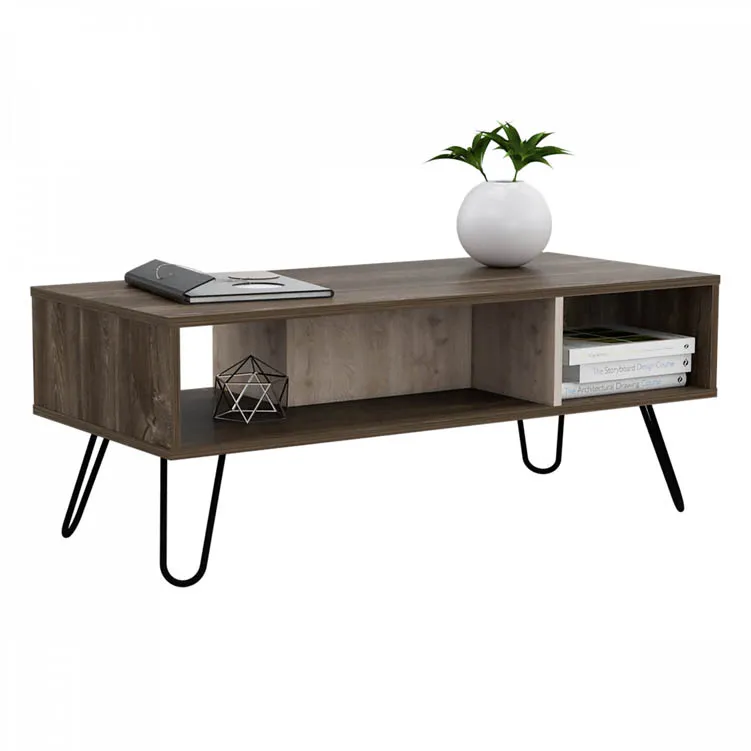 Core Products Core Nevada Smoked Oak and Grey Oak Effect Coffee Table