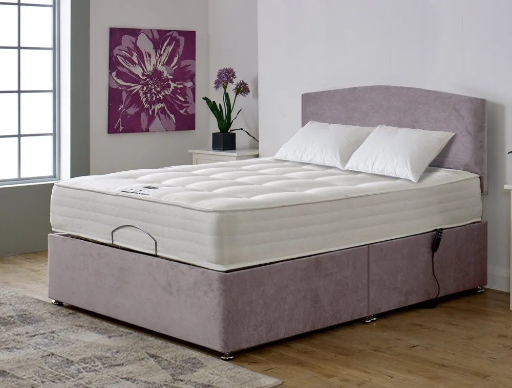 Flexisleep Flexisleep Eco Natural Pocket 1500 Electric Adjustable 4ft Small Double Bed