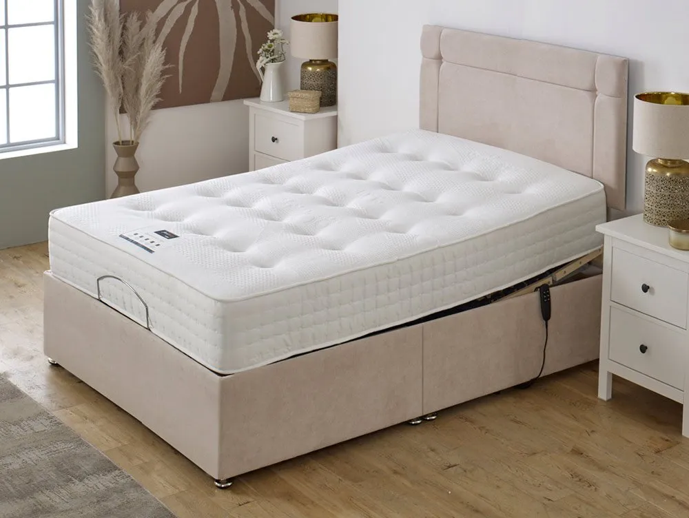 Flexisleep Flexisleep Elland Pocket 1000 Electric Adjustable 4ft6 Double Bed