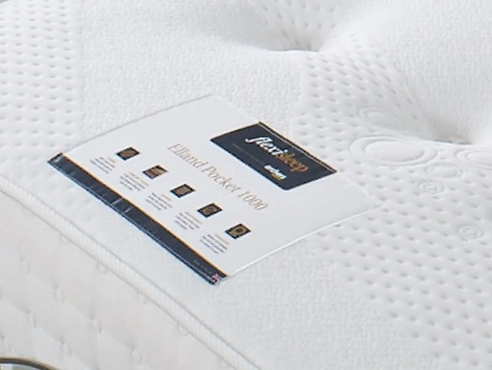 Flexisleep Flexisleep Elland Pocket 1000 Electric Adjustable 4ft6 Double Bed