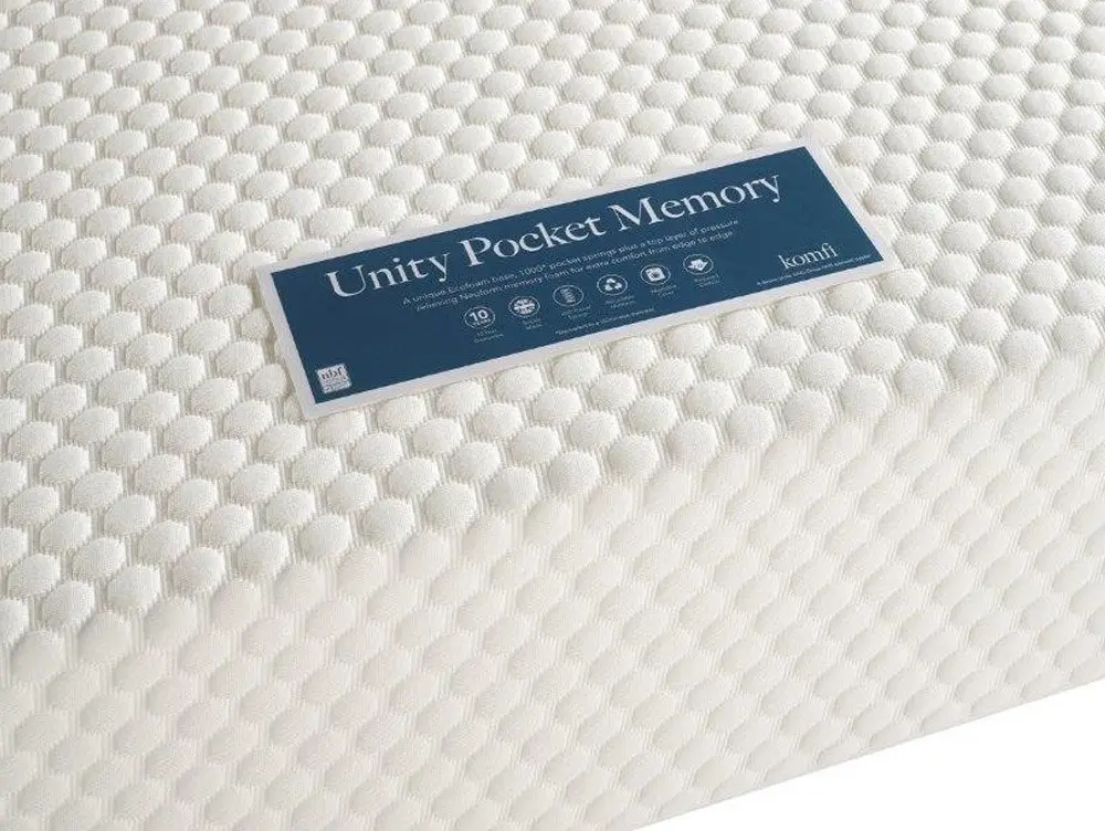 Komfi Komfi Unity Memory Pocket 1000 3ft Single Mattress in a Box