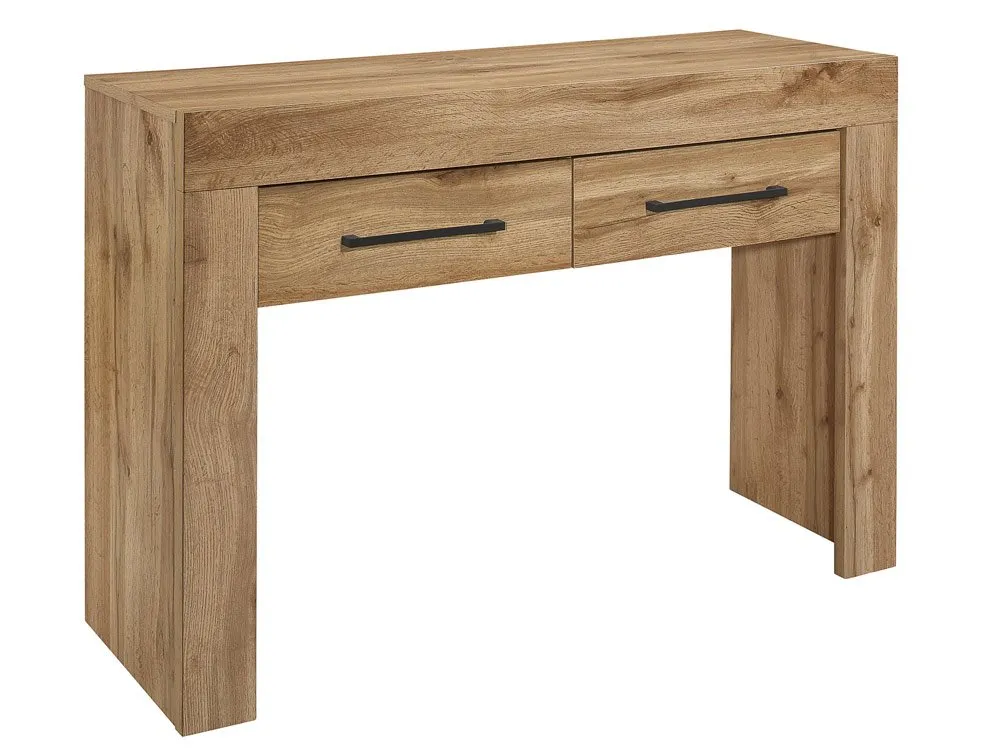 Birlea Furniture & Beds Birlea Compton Oak 2 Drawer Console Table