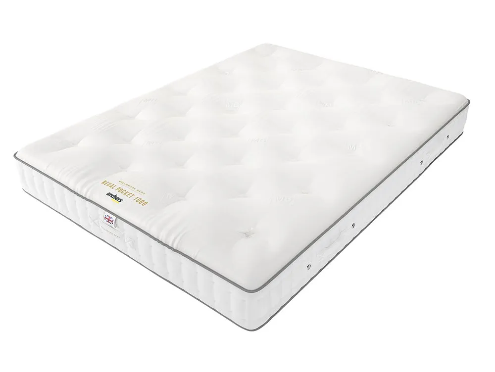 Millbrook Beds Millbrook Regal Pocket 1000 3ft Single Mattress