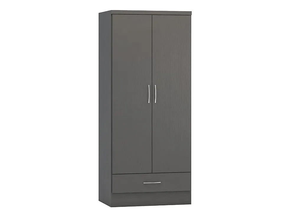 Seconique Seconique Nevada Matt Grey 4 Piece Bedroom Furniture Package