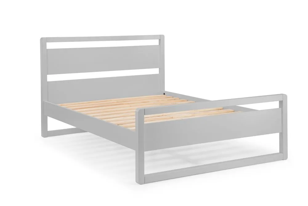 Julian Bowen Julian Bowen Venice 3ft Single Grey Wooden Bed Frame