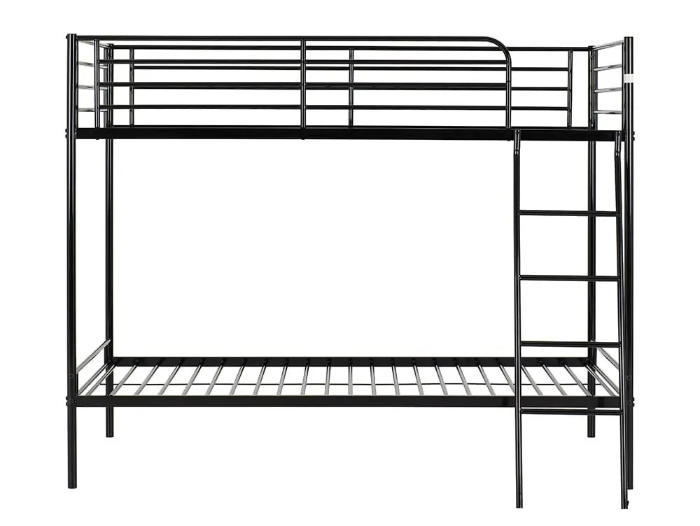 Seconique Seconique Brandon 3ft Black Metal Bunk Bed Frame