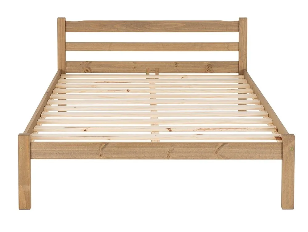 Seconique Seconique Panama 4ft6 Double Pine Wooden Bed Frame