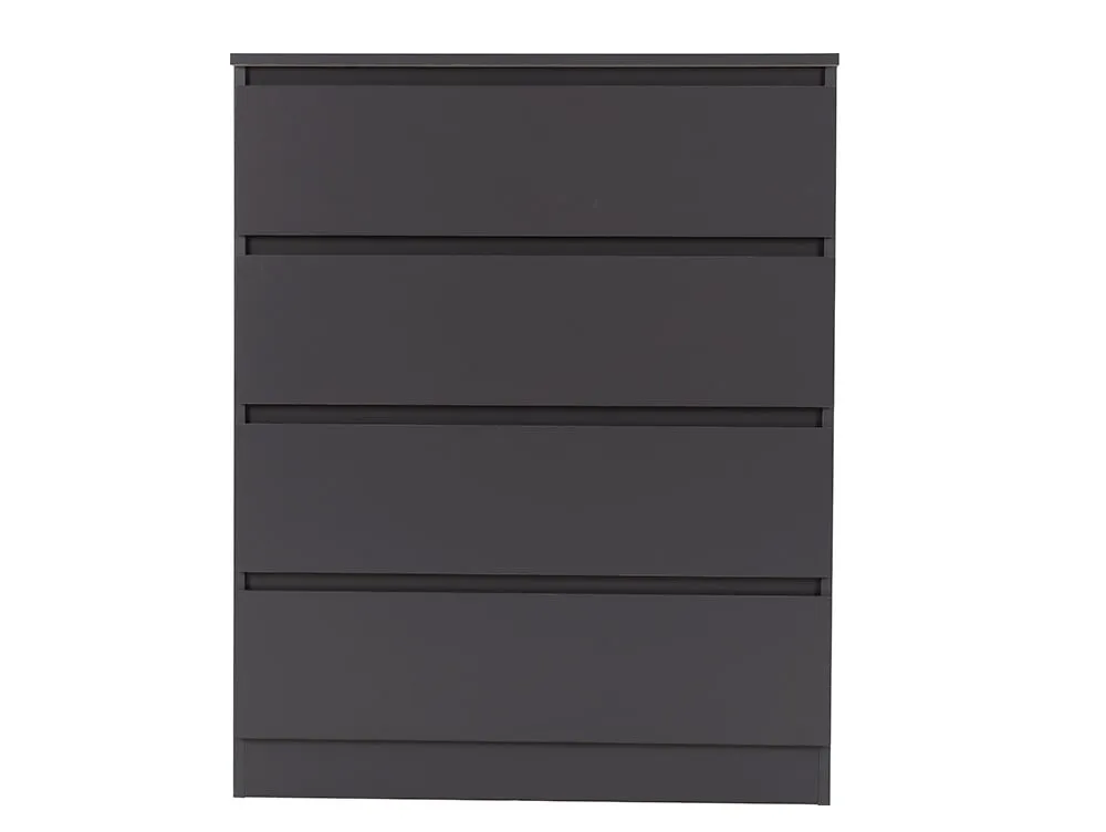 Seconique Seconique Malvern Grey 4 Drawer Chest of Drawers