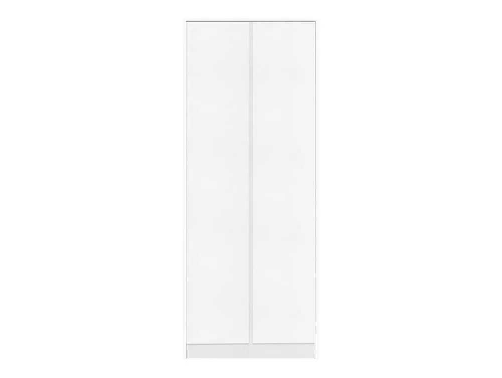 Seconique Seconique Malvern White 2 Door Double Wardrobe