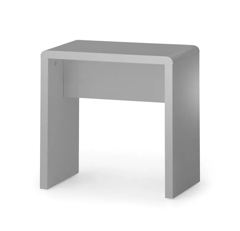 Julian Bowen Julian Bowen Manhattan Grey Dressing Table Stool