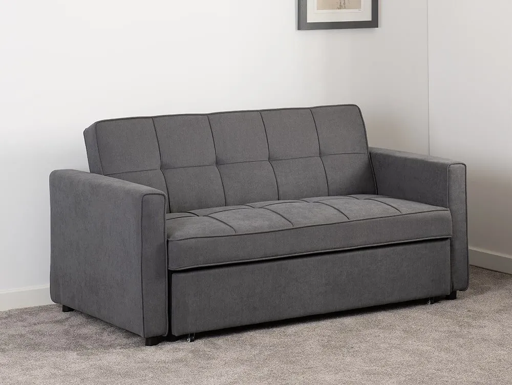 Seconique Seconique Astoria Dark Grey Fabric Sofa Bed