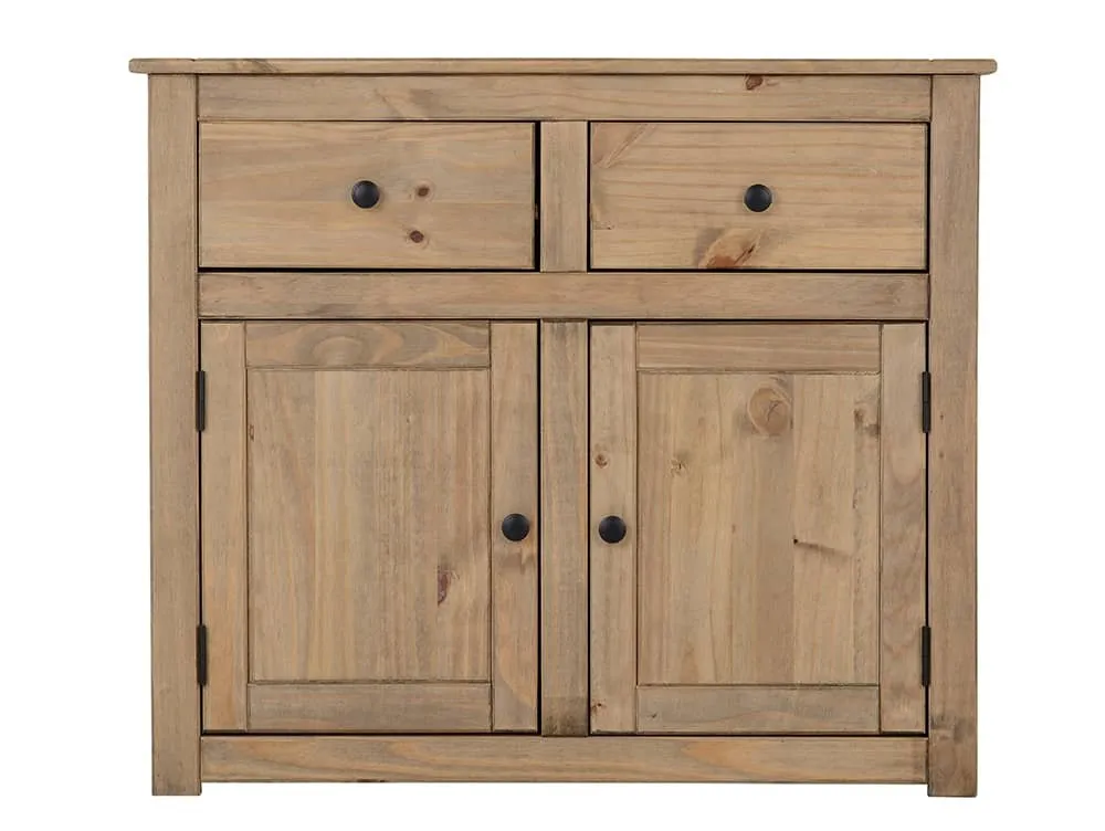 Seconique Seconique Panama Waxed Pine 2 Door 2 Drawer Sideboard