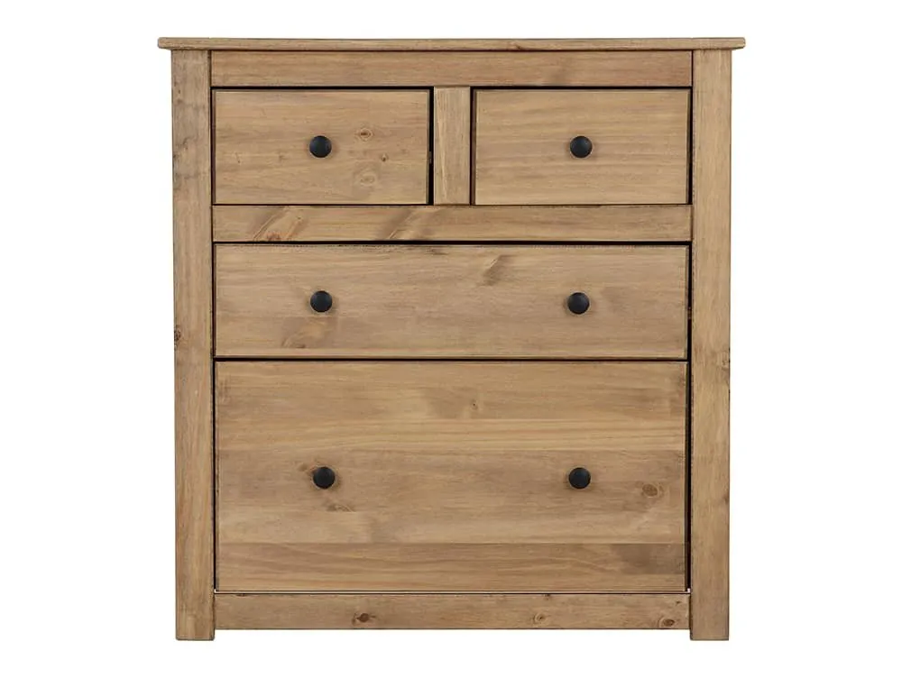 Seconique Seconique Panama Waxed Pine 2+2 Drawer Chest of Drawers