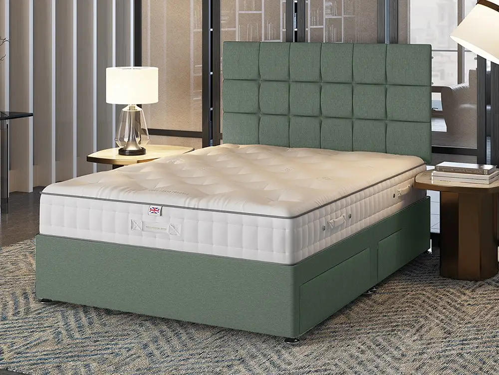 Millbrook Beds Millbrook Wool Sublime Pocket 2000 4ft6 Double Divan Bed