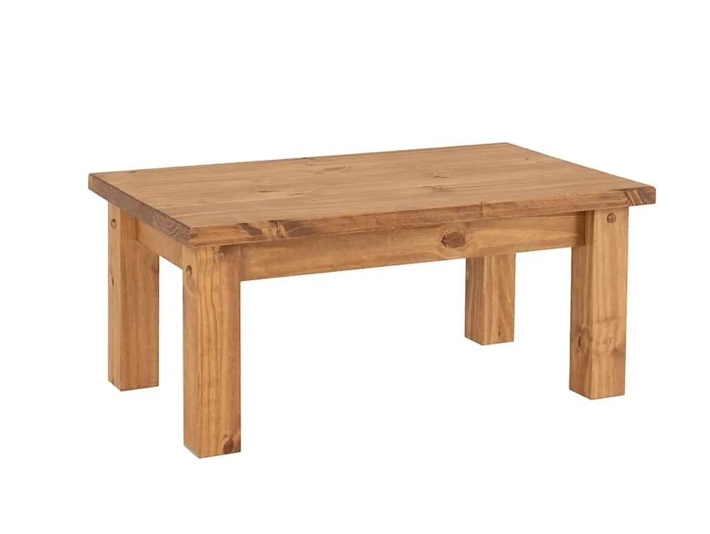 Seconique Seconique Tortilla Waxed Pine Coffee Table