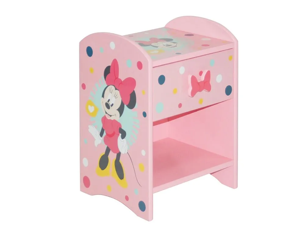 Disney Disney Minnie Mouse 1 Drawer Bedside Table