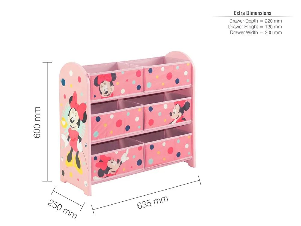 Disney Disney Minnie Mouse Storage Unit