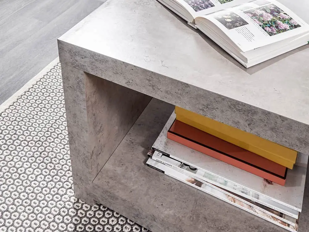 GFW GFW Bloc Concrete Effect Coffee Table