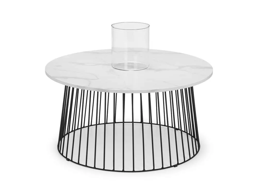 Julian Bowen Julian Bowen Broadway Marble Effect Coffee Table