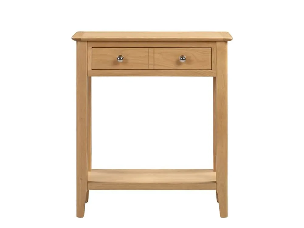 Julian Bowen Julian Bowen Cotswold Oak 1 Drawer Console Table