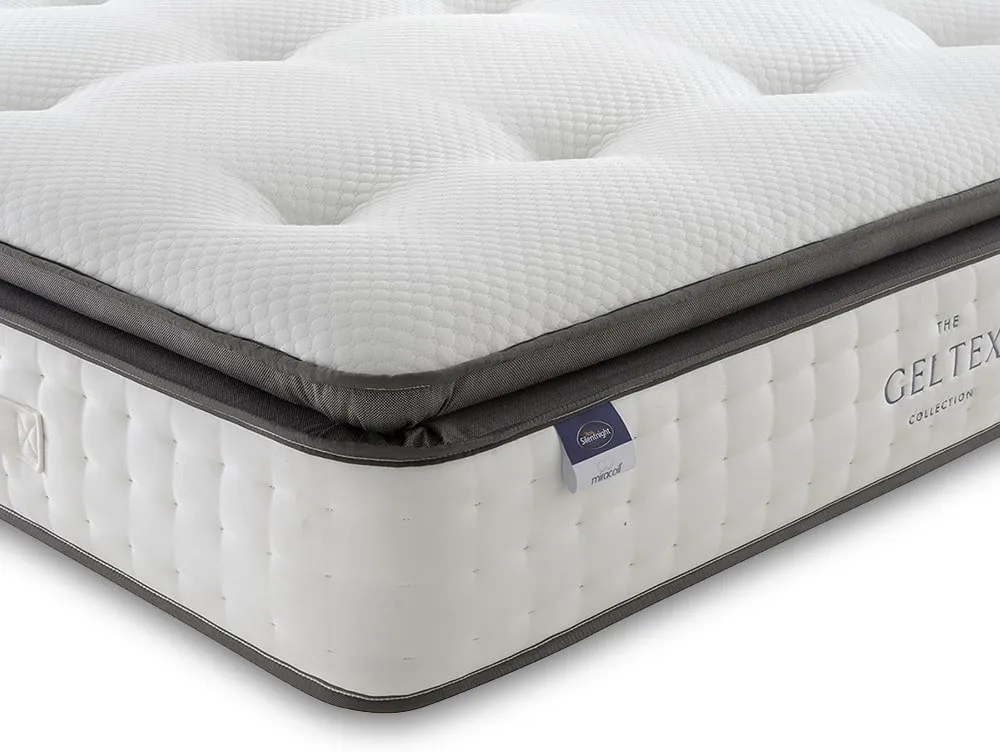 Silentnight Silentnight Geltex Miracoil Pillowtop 3ft Single Mattress