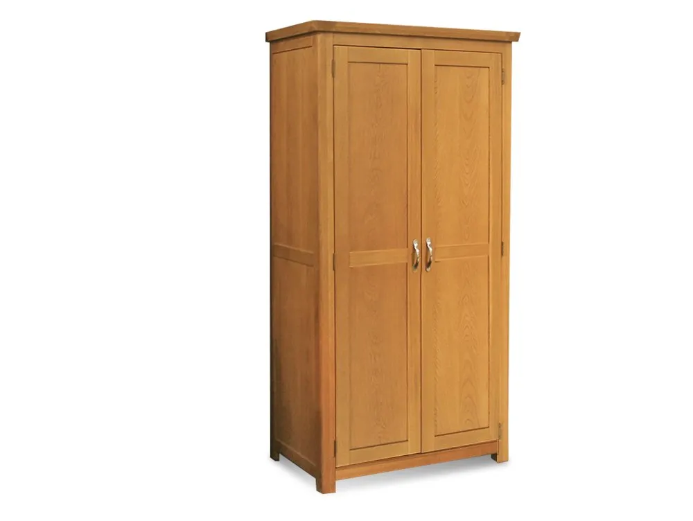 ASC ASC Austin 2 Door Oak Wooden Double Wardrobe