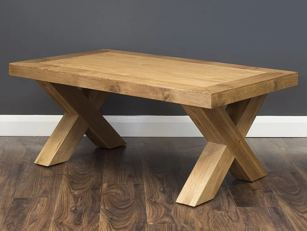 Honey B Honey B X Range Oak Wooden Coffee Table (Assembled)