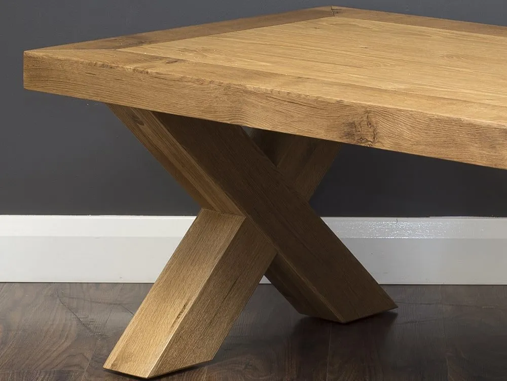 Honey B Honey B X Range Oak Wooden Coffee Table (Assembled)