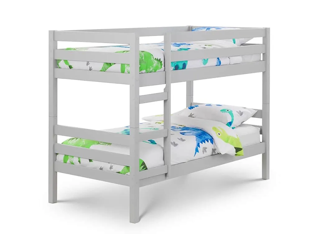 Julian Bowen Julian Bowen Camden 3ft Dove Grey Wooden Bunk Bed Frame