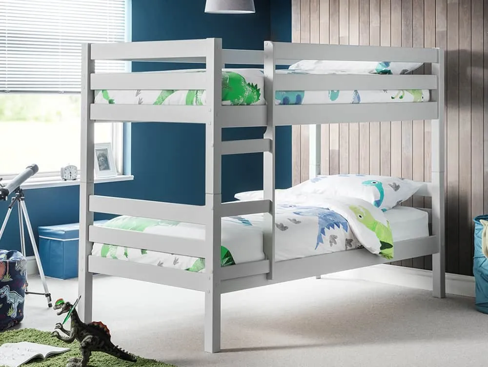 Julian Bowen Julian Bowen Camden 3ft Dove Grey Wooden Bunk Bed Frame