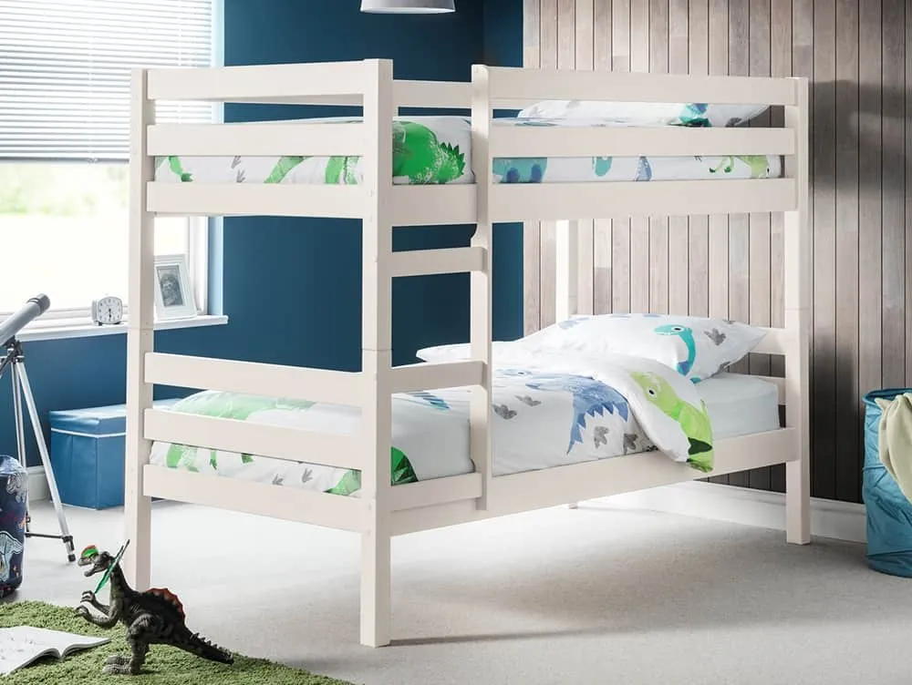 Julian Bowen Julian Bowen Camden 3ft Surf White Wooden Bunk Bed Frame