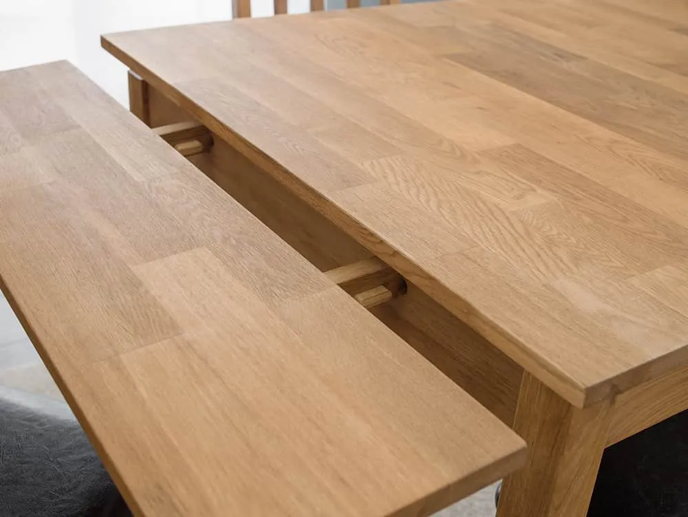 Julian Bowen Julian Bowen Coxmoor 80cm Oak Extending Dining Table