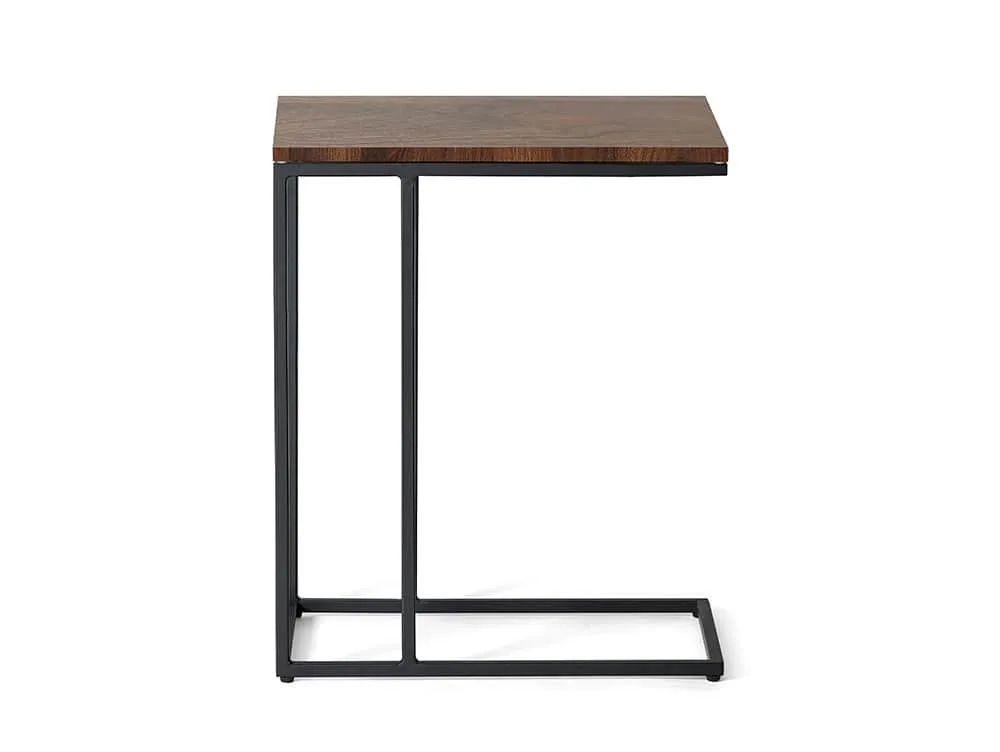 Julian Bowen Julian Bowen Tribeca Walnut Effect Drinks Table