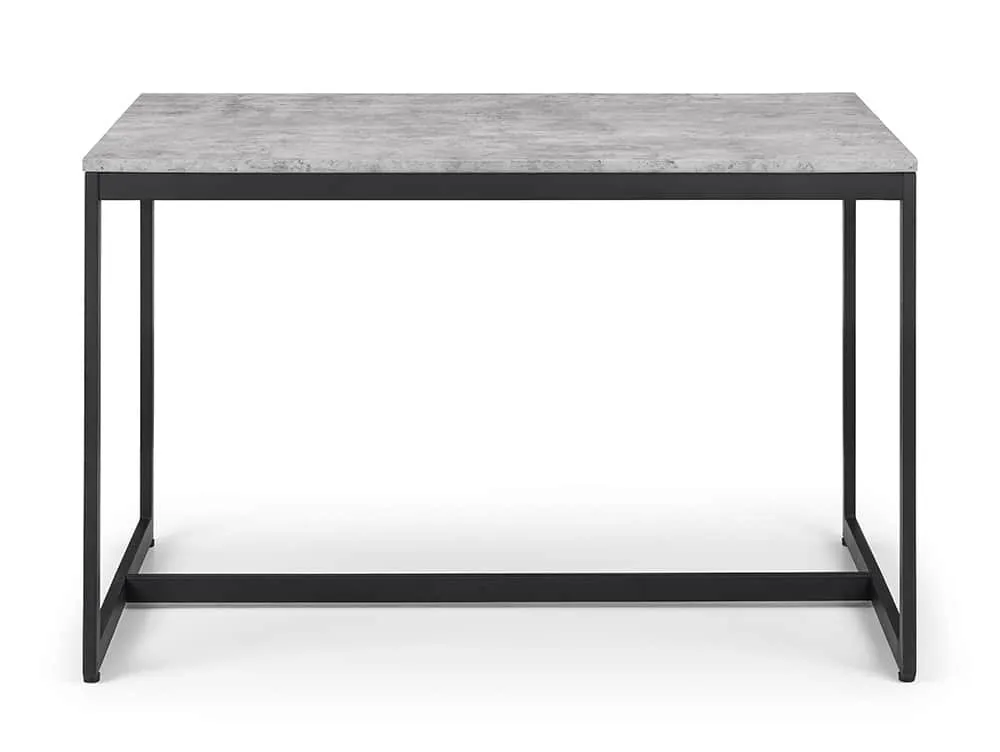 Julian Bowen Julian Bowen Staten 120cm Concrete Effect Dining Table