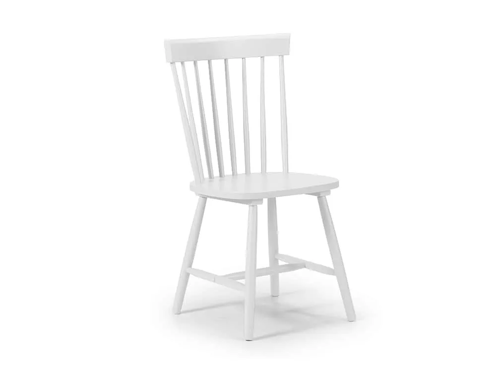 Julian Bowen Julian Bowen Torino White Dining Chair