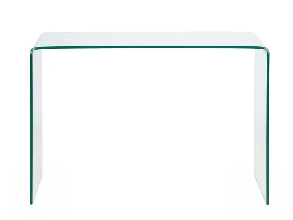 Julian Bowen Julian Bowen Amalfi Clear Glass Desk