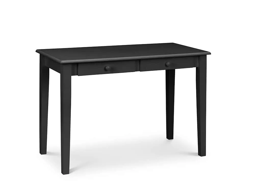 Julian Bowen Julian Bowen Carrington Black 2 Drawer Desk