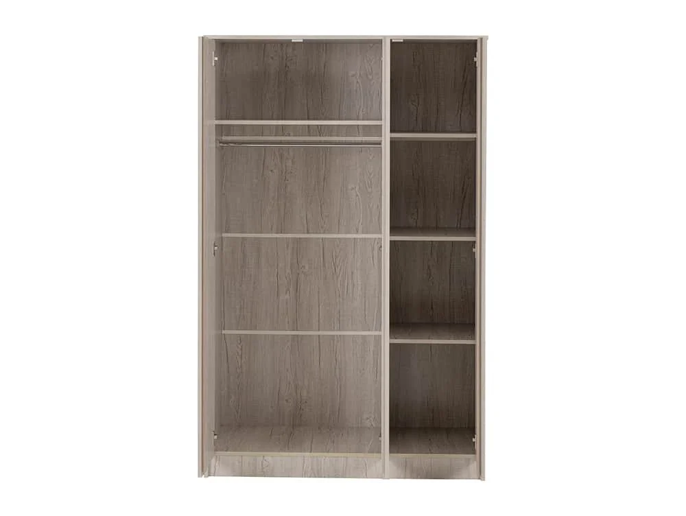 Seconique Seconique Malvern Urban Snow 3 Door Triple Wardrobe