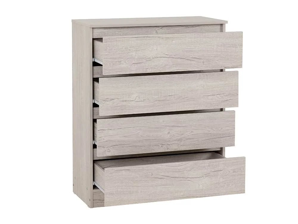 Seconique Seconique Malvern Urban Snow 3 Piece Bedroom Furniture Package