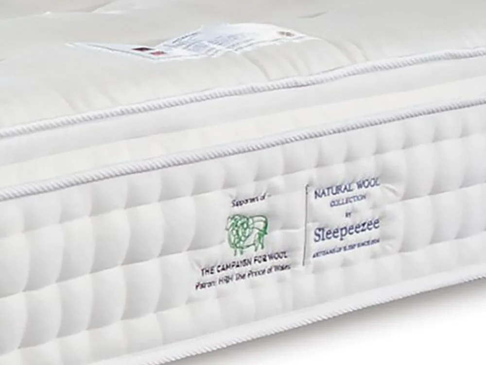 Sleepeezee Sleepeezee Wool Supreme Pocket 2400 5ft King Size Mattress