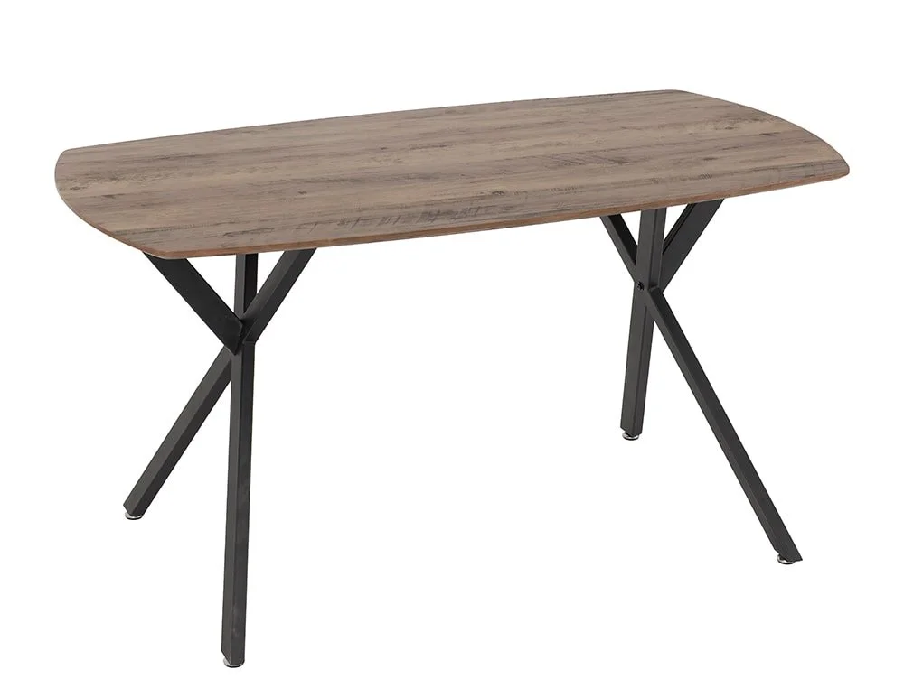 Seconique Seconique Athens 140cm Oak Effect Dining Table