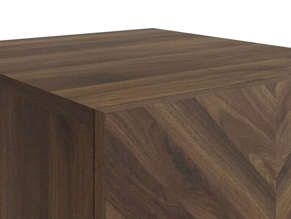 GFW GFW Catania Royal Walnut 1 Drawer Lamp Table