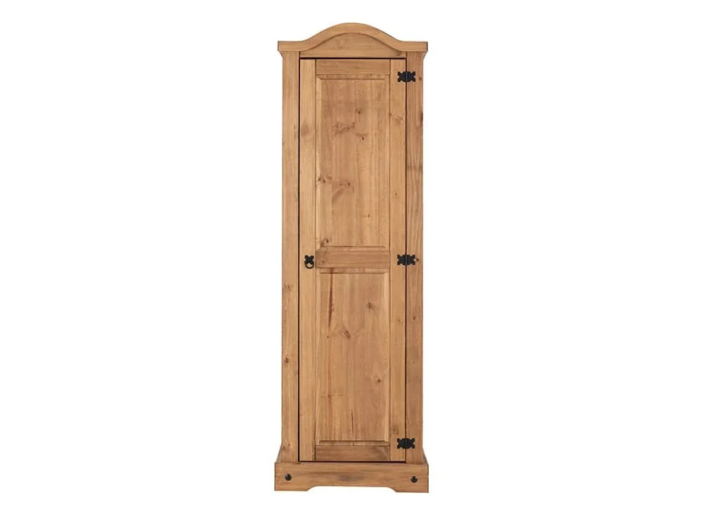 Seconique Seconique Corona Pine 1 Door Single Wardrobe